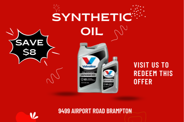 VALVOLINE SYNTHETIC OIL CHANGE